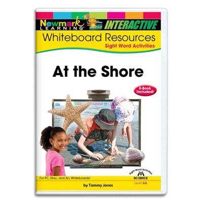 SIGHT WORDS READERS SCIENCE WHITEBOARD: AT THE SHORE