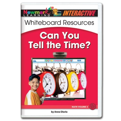 RISING LEVELLED READERS MATH WHITEBOARD GRADES PREK–K SET OF 12: CAN YOU TELL THE TIME