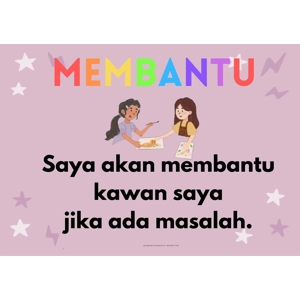 MEMBANTU (HELPFUL) A3 POSTER