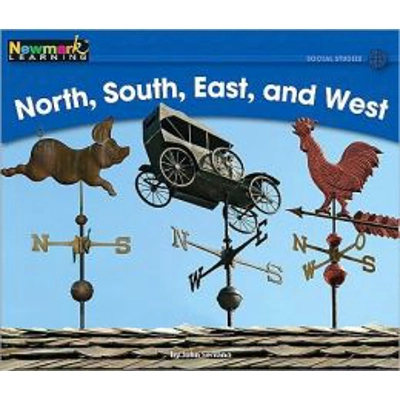 Rising Readers Social Studies: North, South, East, and West - Vol 2 Gr PreK–K to 1