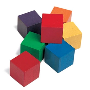 Wooden Color Cubes™ (Set of ..