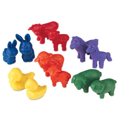 Friendly Farm® Animal Counters (Set of 144)