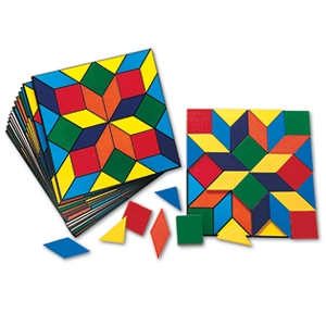 Parquetry Blocks & Cards Set