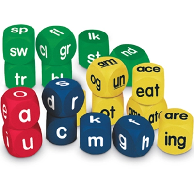 Soft Foam Phonics Cubes Set
