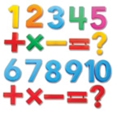 AlphaMagnets® - Jumbo Color-Coded Lowercase 42pices