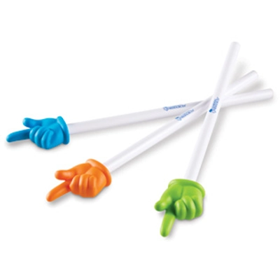 15" Rainbow Hand Pointers (Set of 10)