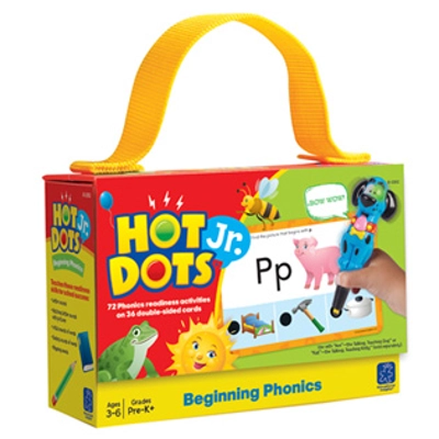 HOT DOTS® JR CARDS - BEGINNING PHONICS