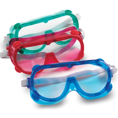 Color Safety Goggles, Set of 6