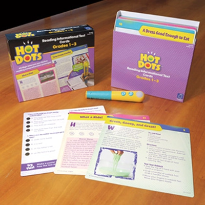 Hot Dots® Academic Vocabulary Card Set — Grades 1-3