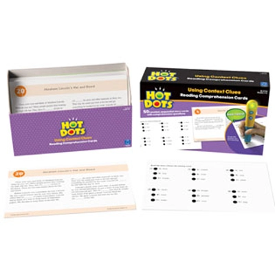 HOT DOTS® READING COMPREHENSION USING CONTEXT CLUES