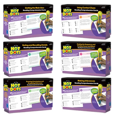 HOT DOTS® READING COMPREHENSION COMPLETE PROGRAM