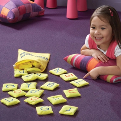 ALPHABET BEAN BAGS