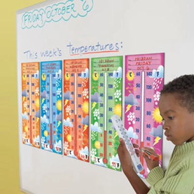 RAIN OR SHINE™ DAILY TEMP RECORDING CHART