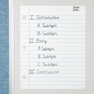 Magnetic Notebook Paper