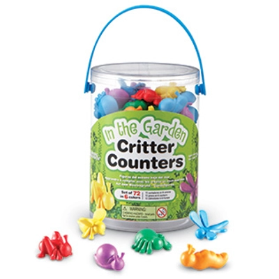 In the Garden Critter Counters™ (Set of 72)
