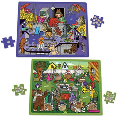 MATCH IT UP™ MATH PUZZLES - MONEY