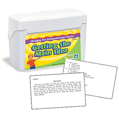 READING FOR COMPREHENSION - GETTING THE MAIN IDEA