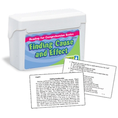 READING FOR COMPREHENSION - FINDING CAUSE & EFFECT