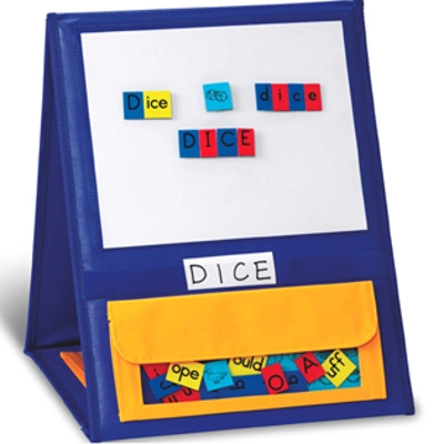 MAGNETIC TABLETOP POCKET CHART