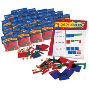 ALGEBRA TILE - CLASSROOM SET