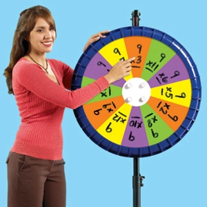 DRY ERASE SPIN WHEEL