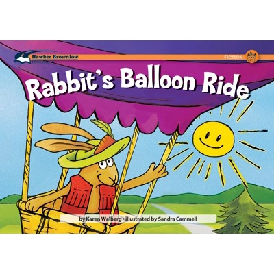 Rising Readers Animal Adventures: Rabbit's Balloon Ride - Fiction A-E Grades PreK–K