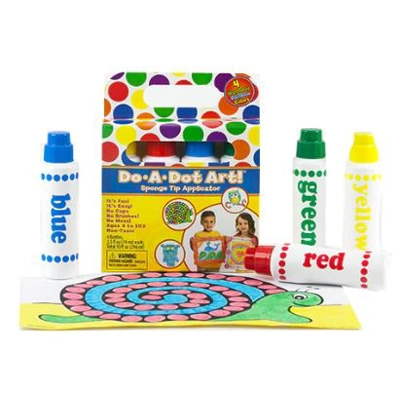 DO-A-DOT: RAINBOW DOT MARKERS (PACK OF 4)