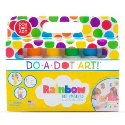 DO-A-DOT: RAINBOW DOT MARKERS (PACK OF 6)