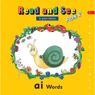 Jolly Phonics Read and See, Pack 2 (in Print Letters)