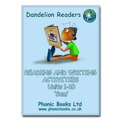 Dandelion Reading and Writing Activities Units 1-10 Set 1 'Sam'
