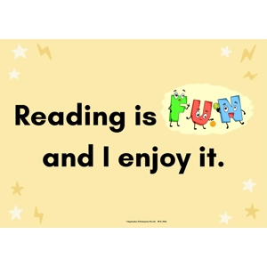 READING IS FUN AND I ENJOY I..