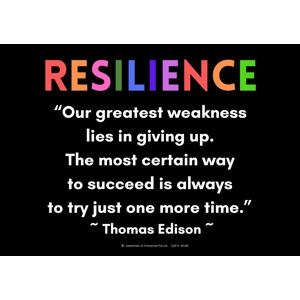 RESILIENCE - THOMAS EDISON A..
