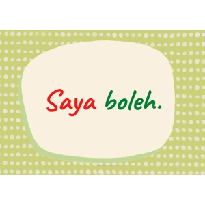 SAYA BOLEH (I CAN DO IT) A3 ..