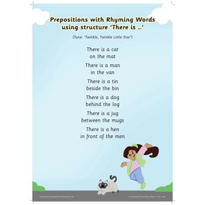PREPOSITIONS WITH RHYMING WO..