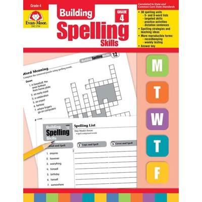 Building Spelling Skills, Grade 4 - Teacher's Edition, Print