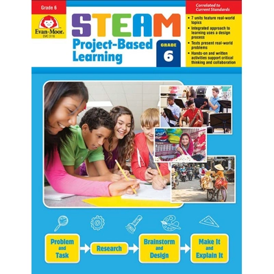 STEAM Project-Based Learning, Grade 6 - Teacher's Resource, Print