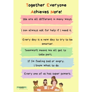 TOGETHER, EVERYONE ACHIEVES ..