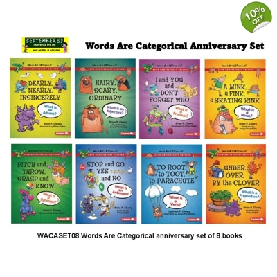 Words Are Categorical (20th Anniversary Editions) set of 8 (Grammar)