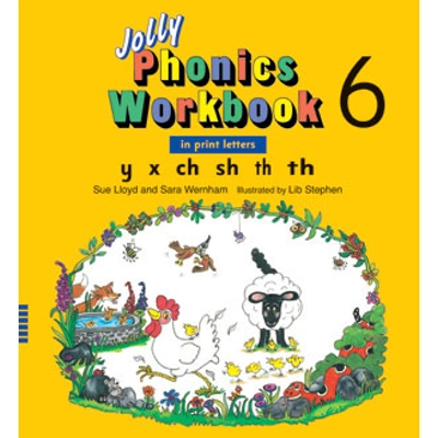 Jolly Phonics Workbook 6 - Print