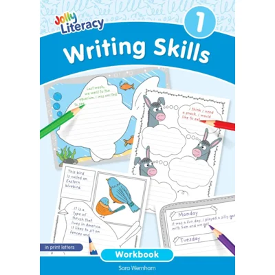 Jolly Literacy: Writing Skills, Workbook 1 (Print Letters)