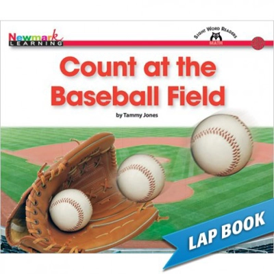 Sight Words Readers Math: Count at the Baseball Field, Lap Book
