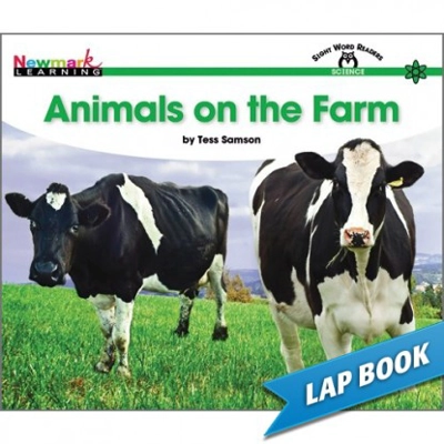 Sight Words Readers Science: Animals on the Farm, Lap Book