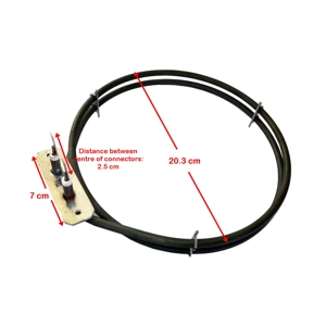 Fan Oven Circular Element 2100W E4E108-DIMG