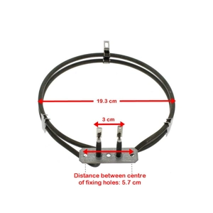 Bauknecht Fan Oven Circular Element 2000W  E4E105-DIMG-MOD