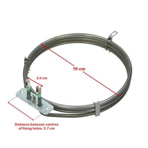 Fan Oven Circular Element 2500W