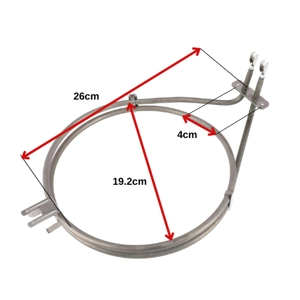 Fan Oven Circular Element 2100W E4E125-DIMG