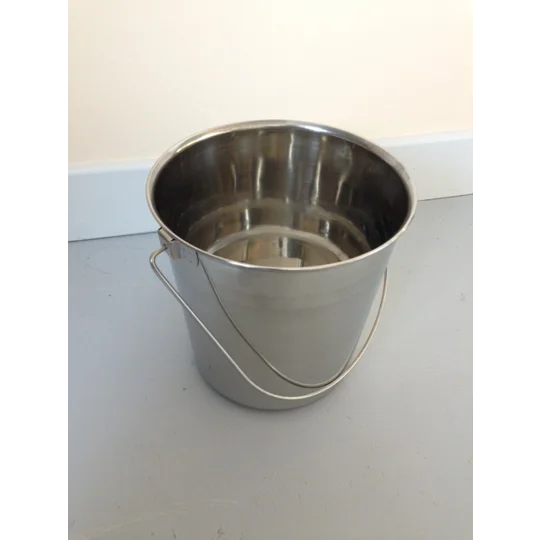 Bucket - Stainless Steel 5L or 12.3L