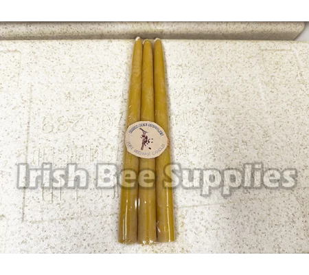 BEESWAX CANDLES PACK OF 3
