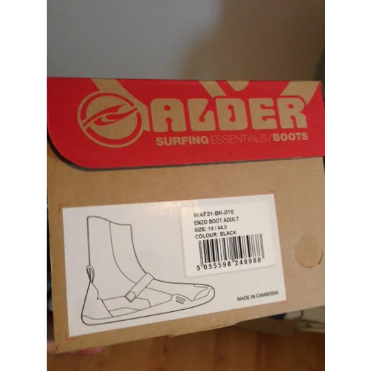 Alder Enzo 6mm Round Toe wetsuit boots