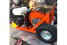 7 hp Shredstation Orange Lazer Wake Winch Ltd